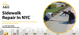 DIY vs. Professional Sidewalk Repair: Making the Right Choice - A&U Contractors